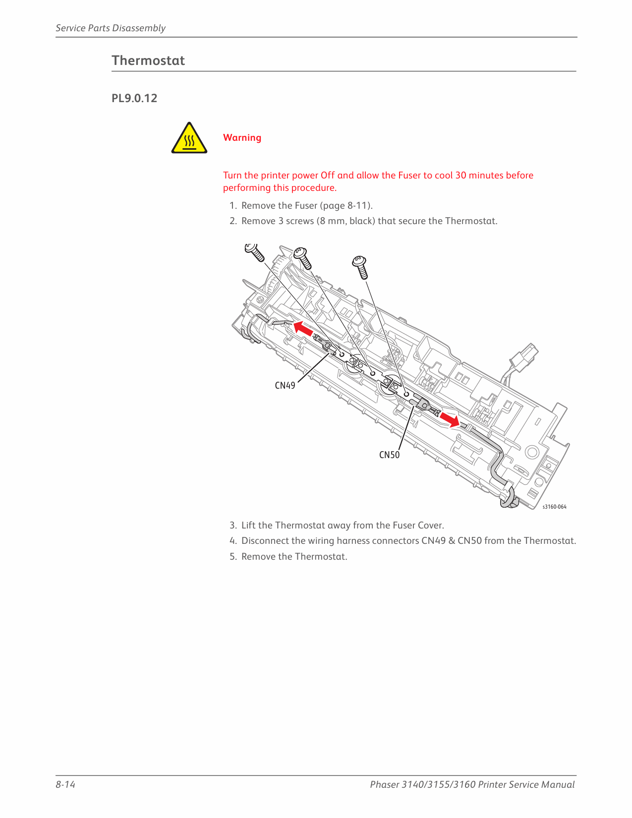 Xerox Phaser 3140 3155 3160 Parts List and Service Manual-5